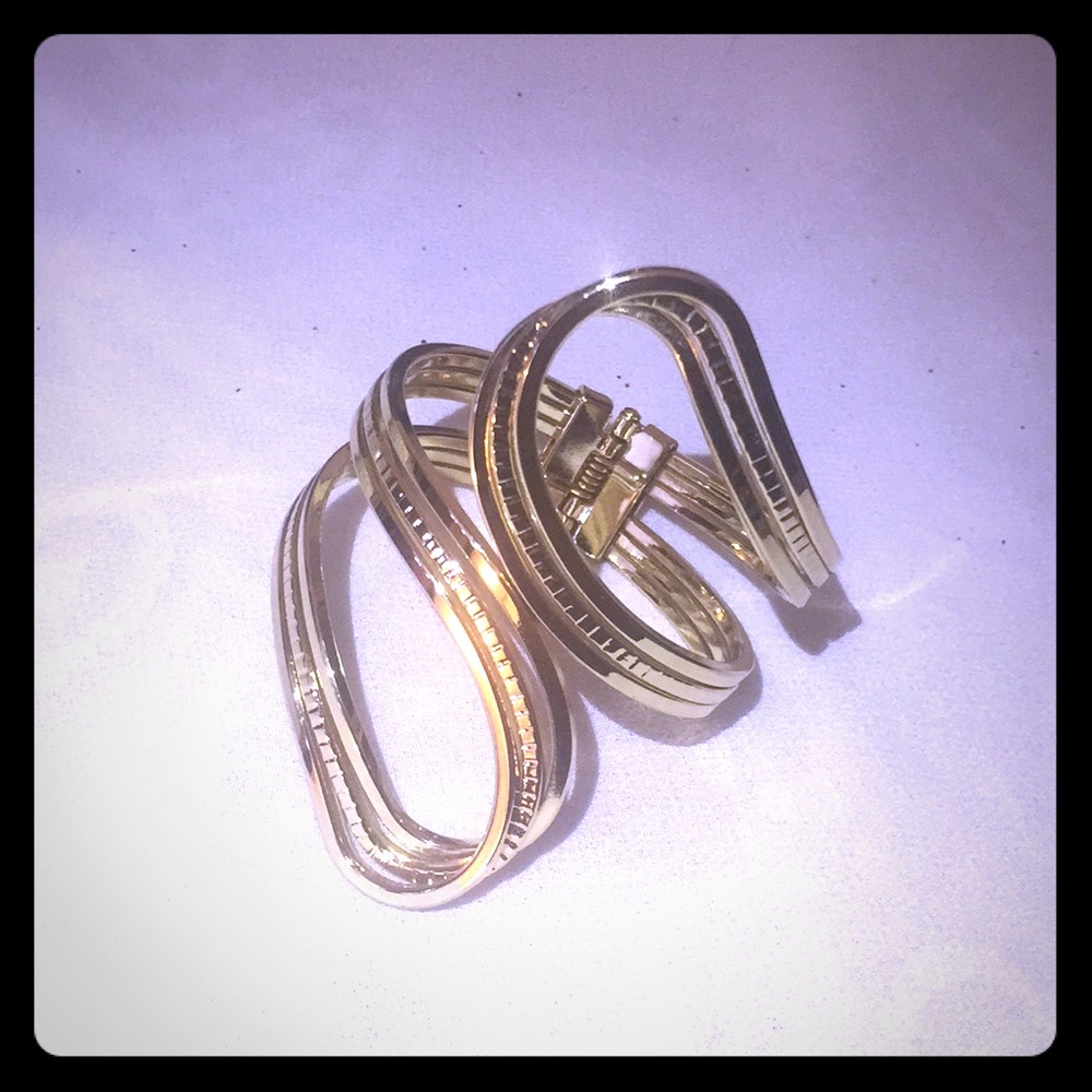 Gold plated bracelet